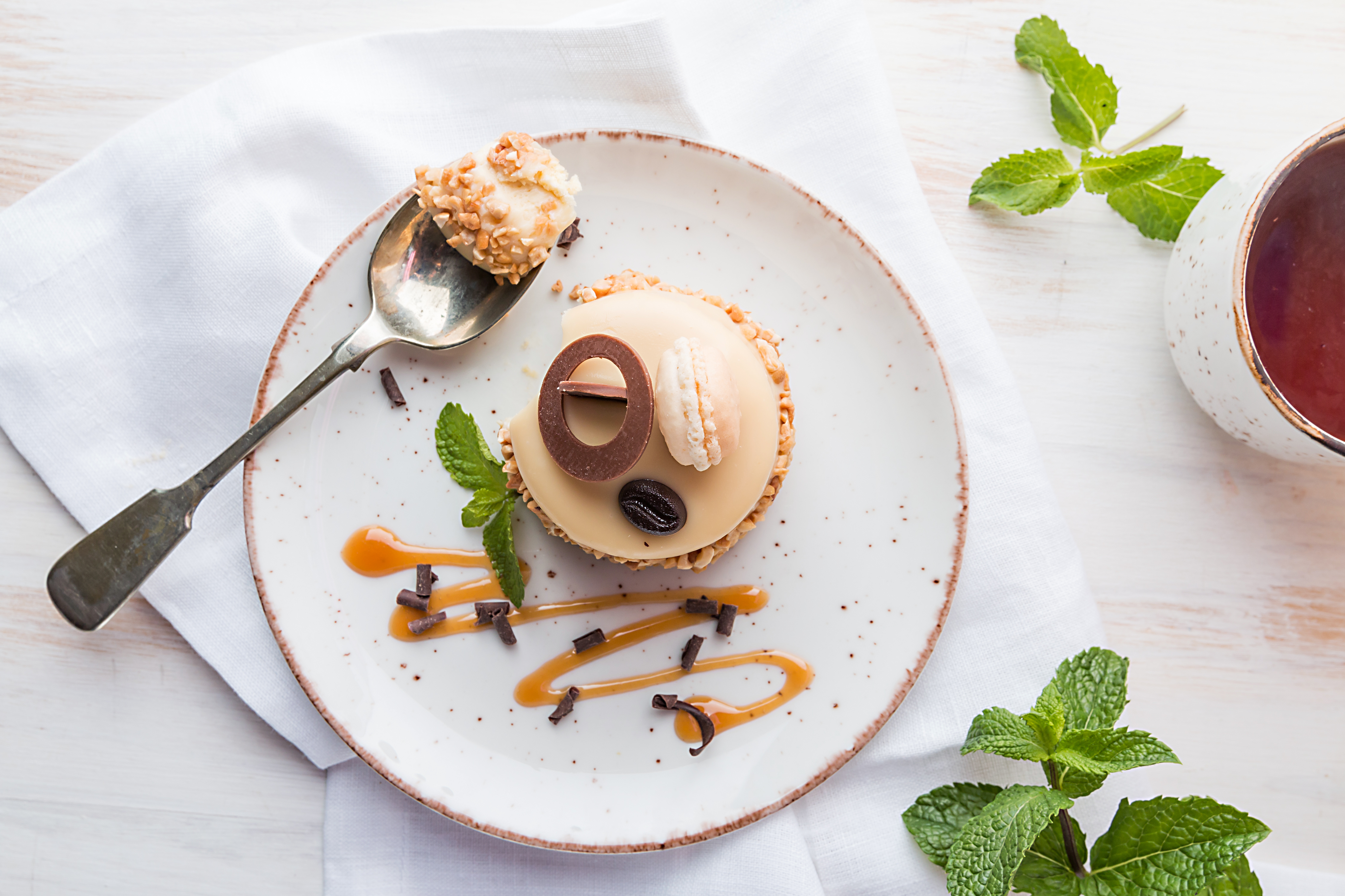 Illustration dessert Dolce Coffee